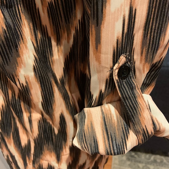 NY & Co High Low Hem Blouse with Ruffle - Picture 6 of 8